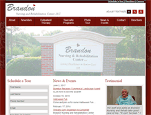 Tablet Screenshot of brandonrehabcenter.com